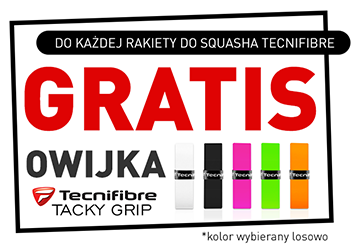 OWIJKA GRATIS do każdej rakiety do squasha