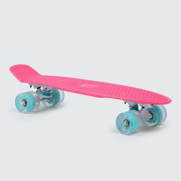 Deskorolka fiszka SMJ sport BS-2206PL Pink LED