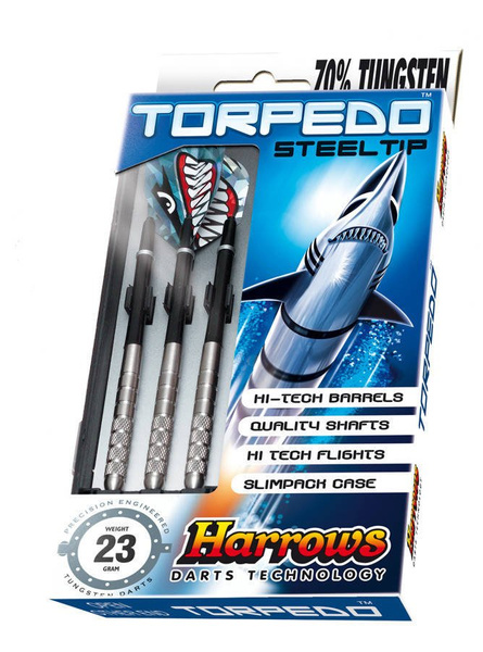 Rzutki Harrows TORPEDO Steeltip 70%