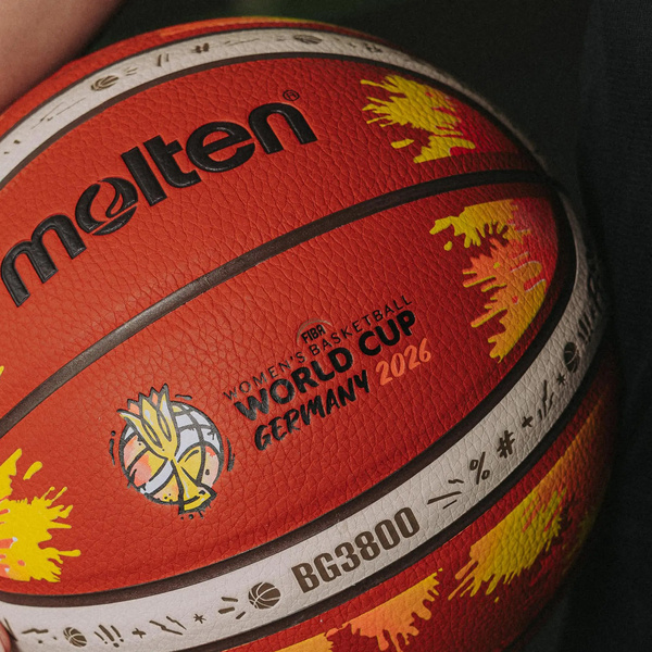 B6G3800-W6G Piłka do koszykówki Molten Women World Cup Germany 2026
