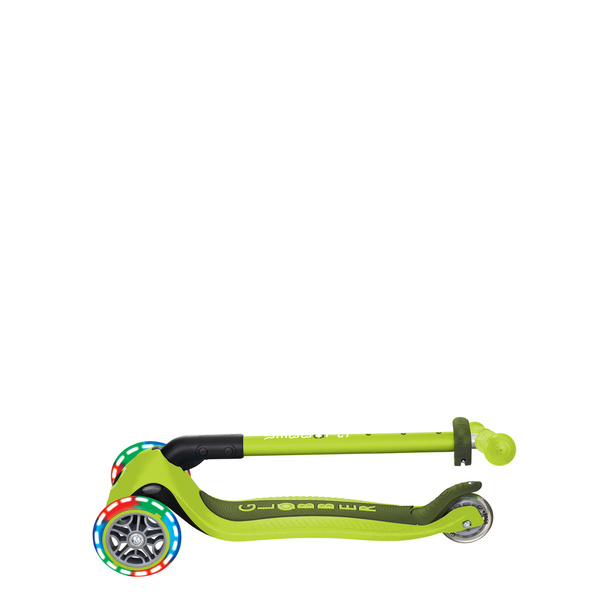 Hulajnoga 3-kołowa Globber Primo Foldable Lights 432-106-3 Lime Green