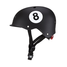 Kask dziecięcy Globber Elite Lights / Black 8-ball 507-120