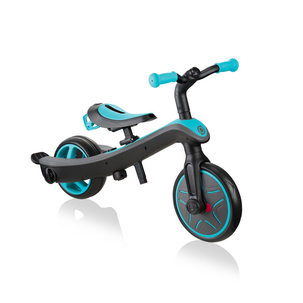 Rowerek 4w1 trójkołowy - biegowy - wózek Globber Explorer Trike / Teal 632-105-3