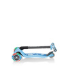 Hulajnoga jeździk rowerek Globber GO-UP Deluxe Fantasy Lights / Pastel Blue - Flowers 647-201