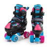 Wrotki SMJ Sport CYNTIA BS901TD BLACK PVC
