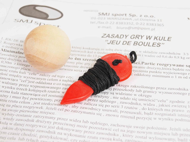 Gra BOULE, BULE, KULE, PETANQUE, BOCCE, 8 KUL + POKROWIEC
