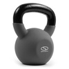 Odważnik ciężar hantel Kettlebell 16kg żeliwny z gumową powłoką