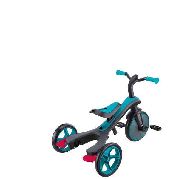 Rowerek 4w1 trójkołowy - biegowy - wózek Globber Explorer Trike / Teal 634-105