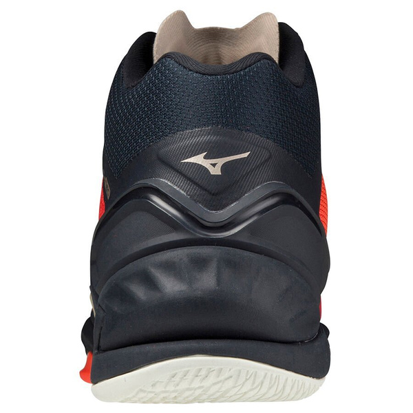 Buty halowe do piłki ręcznej Mizuno Wave Stealth NEO MID, Ignition red