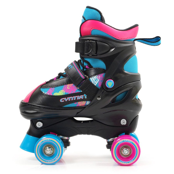 Wrotki SMJ Sport CYNTIA BS901TD BLACK PVC