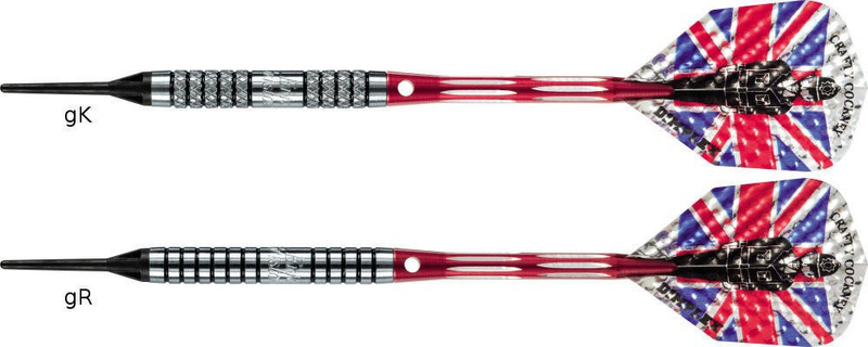 Rzutki Harrows ERIC BRISTOW 95% Softip