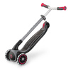 Hulajnoga 3-kołowa Globber Master Lights / Black-Red 662-120-2