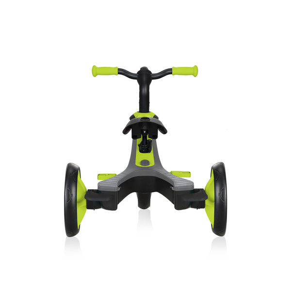 Rowerek 4w1 trójkołowy - biegowy - wózek Globber Explorer Trike / Lime Green 632-106-3