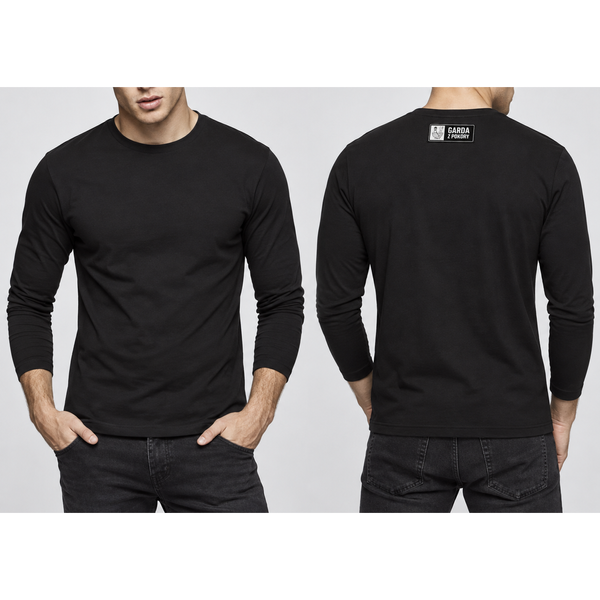 TETRYCY 'GARDA Z POKORY' - longsleeve czarny