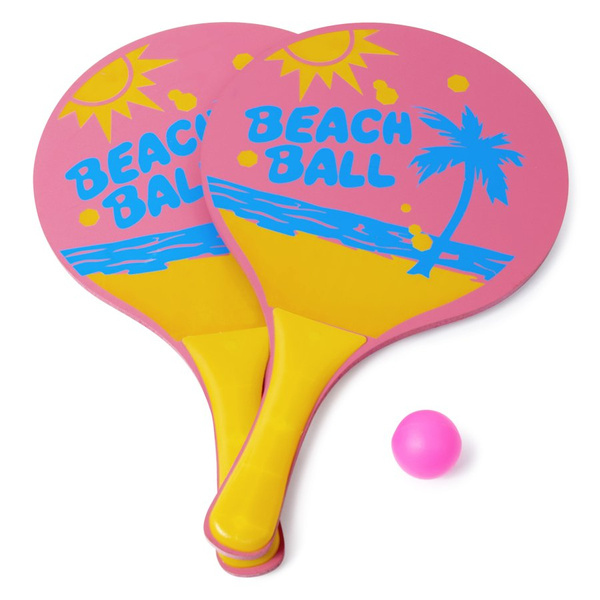 Zestaw do gry plażowej TBS 9856 Pink