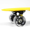 Deskorolka fiszka SMJ sport BS-2206PL Yellow świecące kółka LED