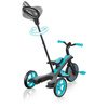 Rowerek 4w1 trójkołowy - biegowy - wózek Globber Explorer Trike / Teal 632-105-3