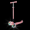 Hulajnoga trójkołowa Globber PRIMO FOLDABLE LIGHTS Pastel Pink (432-611-4)