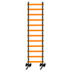 Drabinka treningowa 5m -12 szczebli, pomarańczowa DT12-5M-O