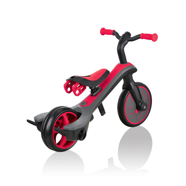 Rowerek 4w1 trójkołowy - biegowy - wózek Globber Explorer Trike / New Red 632-102-3