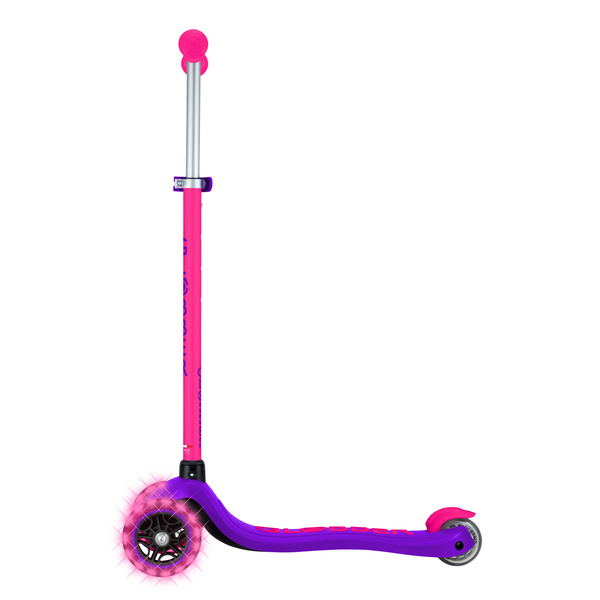 Hulajnoga trójkołowa Globber PRIMO PLUS LIGHTS Neon Pink (442-810-4)