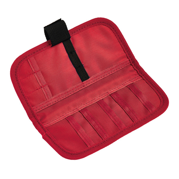 Pokrowiec na rzutki Unicorn MIDI VELCRO WALLET black/red