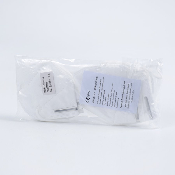 Maseczka maska ochronna KN95 CE FFP2 SN02510 10szt.