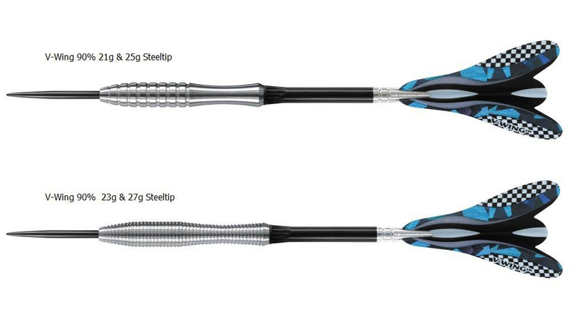 Rzutki Harrows V-WING 90% Steeltip