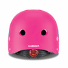 Kask dziecięcy Globber Elite Lights / Deep Pink - Flower 507-110-2
