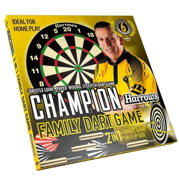 Tarcza Harrows Champion Family Paper Dart Game dwustronna