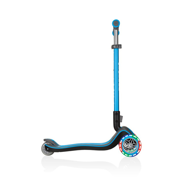 Hulajnoga 3-kołowa Globber Elite Deluxe Lights / Sky Blue 444-401