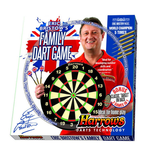 Tarcza Harrows Champion Family Paper Dart Game dwustronna