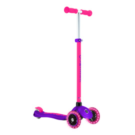 Hulajnoga trójkołowa Globber PRIMO PLUS LIGHTS Neon Pink (442-810-4)