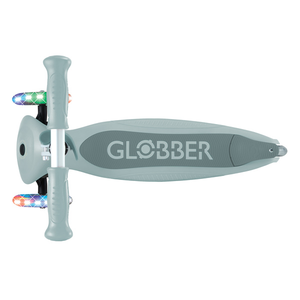 Hulajnoga trójkołowa Globber PRIMO FOLDABLE LIGHTS Sage (432-609-4)