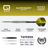 Rzutki Harrows NX-90 Tapered QP 90% steeltip