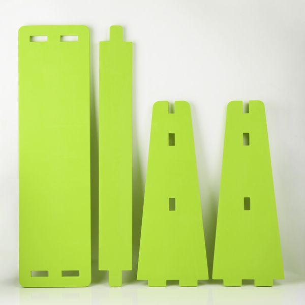 Płotek treningowy składany pianka EVA regulowana wysokość SMJ sport PP-3161