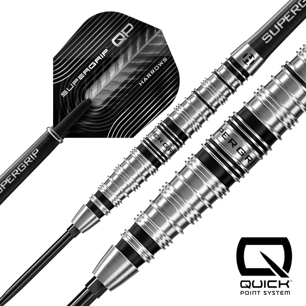Rzutki Harrows SUPERGRIP QP TORPEDO 90% steeltip