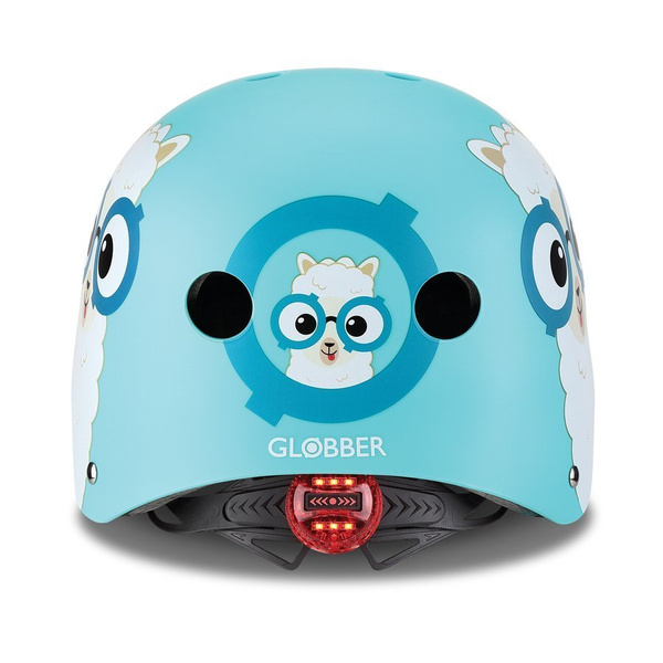 Kask dziecięcy Globber Elite Lights / Poolside Blue - Buddy 507-105