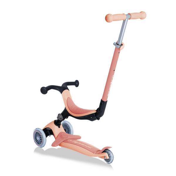 Hulajnoga trójkołowa z siedziskiem jeździk GO•UP FOLDABLE PLUS ECOLOGIC (694-506)