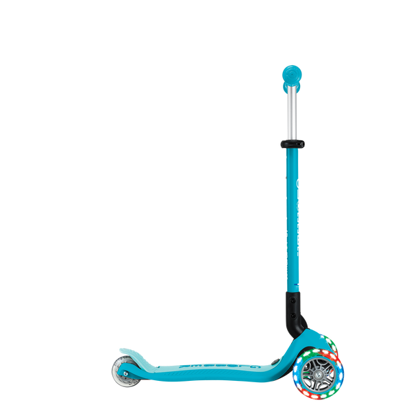 3w1 hulajnoga z siedziskiem jeździk Globber GO-UP Active Lights 360 / Aqua 749-300