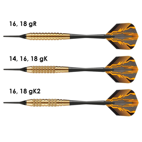 Rzutki Harrows CLUB BRASS Softip