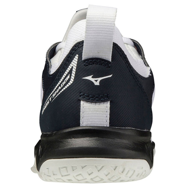 Buty halowe do piłki ręcznej Mizuno Ghost Shadow - biało-czarne