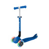 Hulajnoga trójkołowa Globber JUNIOR FOLDABLE LIGHTS Navy Blue (437-300-3)