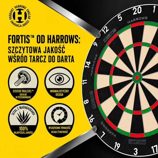 Tarcza Harrows FORTIS Professional