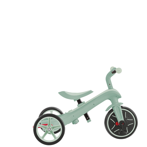 Rowerek 4w1 trójkołowy - biegowy - wózek Globber Explorer Trike 4w1 ECOLOGIC / Pistachio 637-505