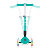Hulajnoga 3-kołowa Globber Junior Foldable Lights / Emerald Green 437-107