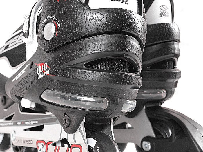 Rolki regulowane Smj Sport 090A czarne ABEC-7