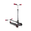 Hulajnoga 3-kołowa Globber Master Lights / Black-Red 662-120-2