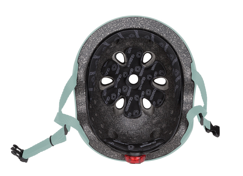 Kask dziecięcy Globber PRIMO LIGHTS Kids / Sage 505-109-2