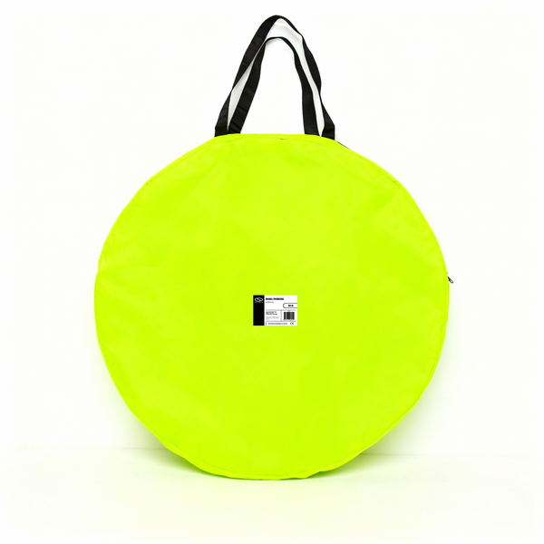 Bramka piłkarska treningowa pop-up - zielony neon (M) 120x80x80 cm